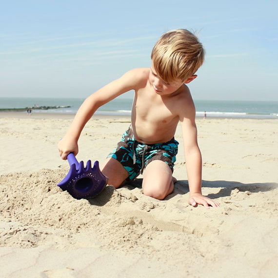 Quut Triplet Sensory Sand Toy - Ocean Blue