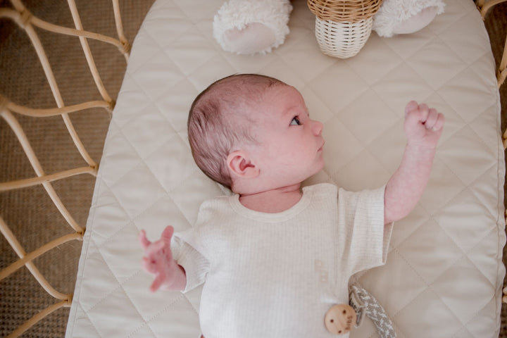 Bambella Waterproof Bassinet Sheet | Oat