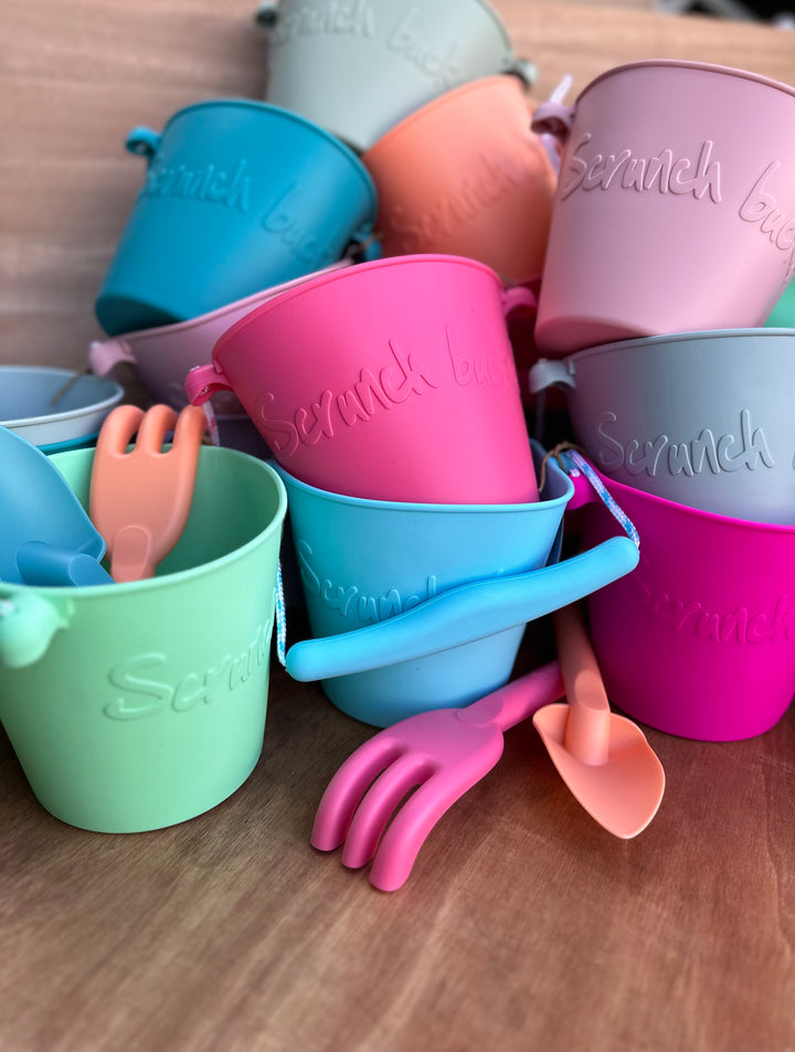 Scrunch Toy Bucket