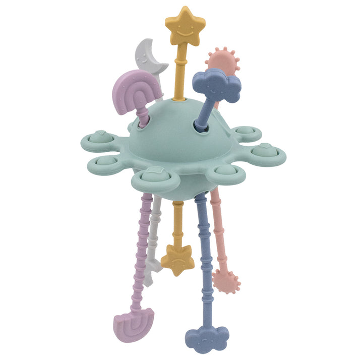 Silicone Sensory Zippy Activity Toy - Dusty