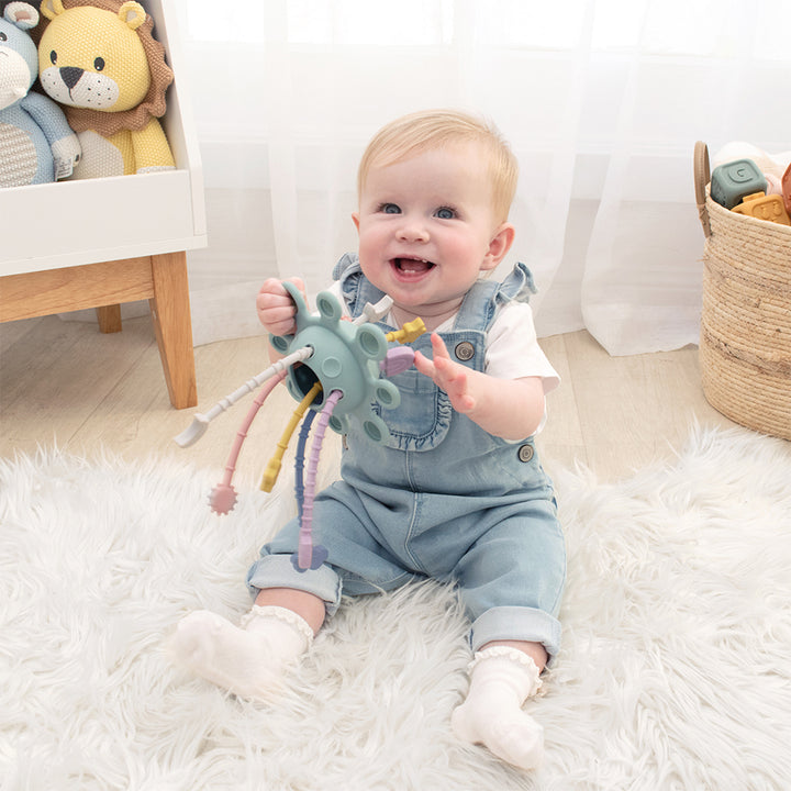 Silicone Sensory Zippy Activity Toy - Dusty