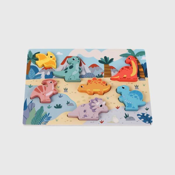Zookabee Chunky Wooden Dinosaur Puzzle