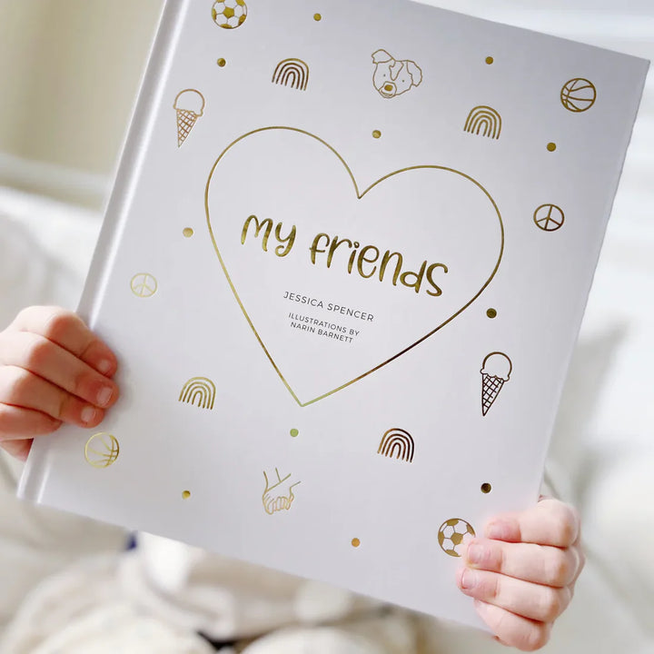 Adored Illustrations My Friends Hardcover Book