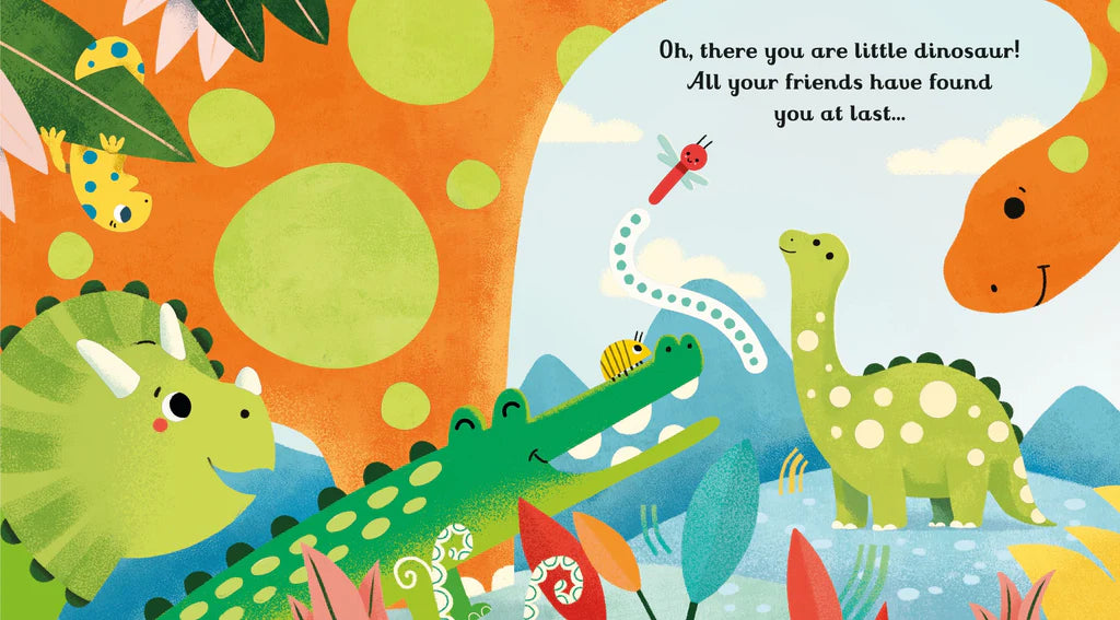 Are You There Little Dinosaur?  Usborne Peep Inside Board Book