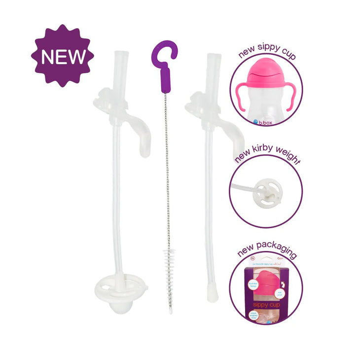 bbox Sippy Cup Replacement Straw & Cleaning Pack