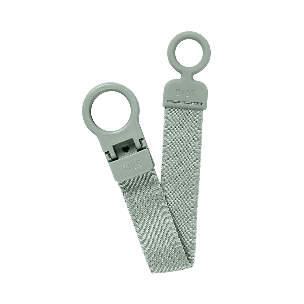 BIBS Loop Pacifier Clip | Sage