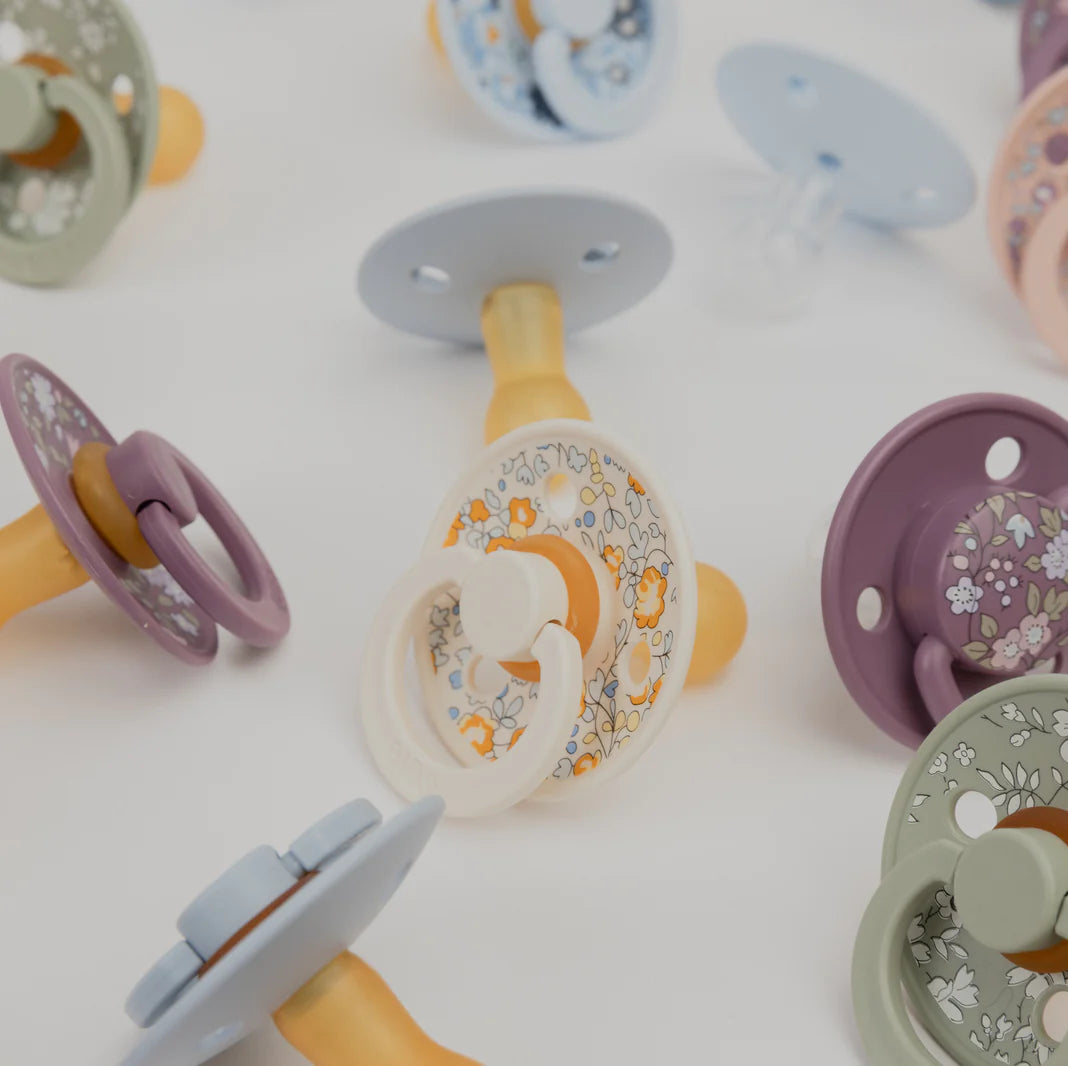 BIBS x Liberty London Round Dummies Twin Pack - Main Image