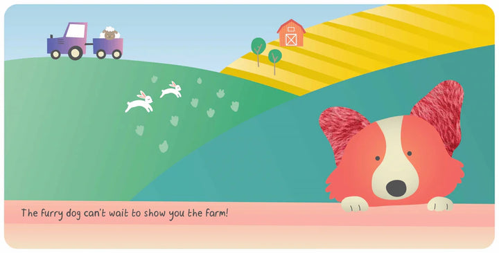 My Touch and Feel Board Book - Farm Animals