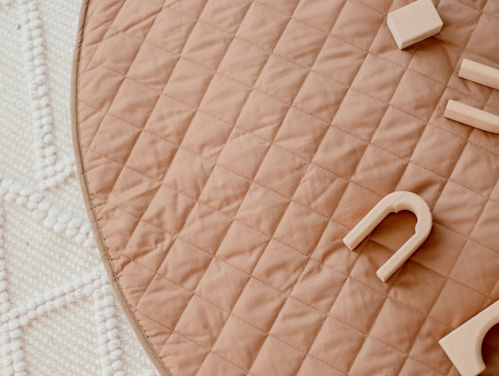 Bambella Designs Padded Waterproof Play Mat | Chestnut