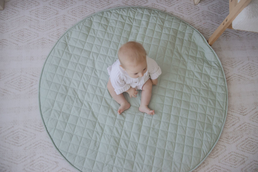 Bambella Padded Waterproof Play Mat | Fern