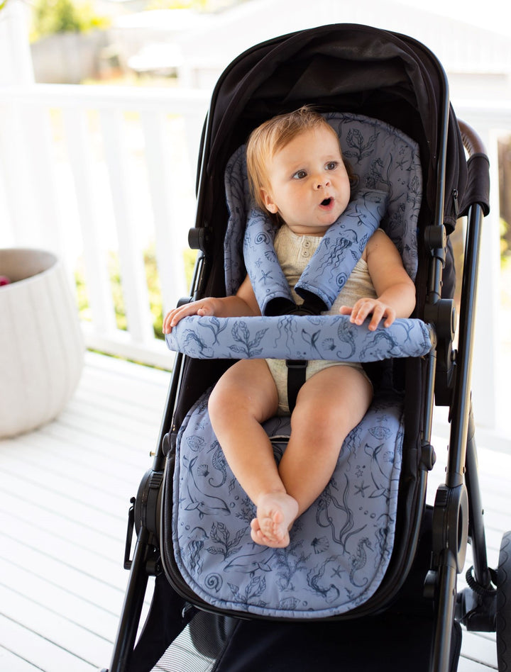 Bambella Designs Pram Bar Cover | Under the Sea