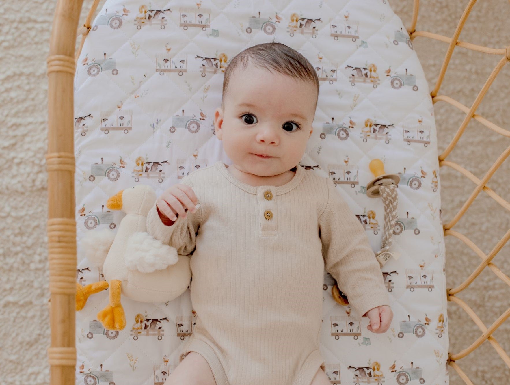 Bambella Designs Waterproof Sheet/Change Mat Cover Oakwood