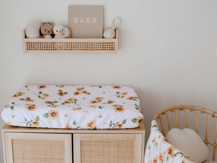 Bambella Waterproof Bassinet Sheet | Sunny Days