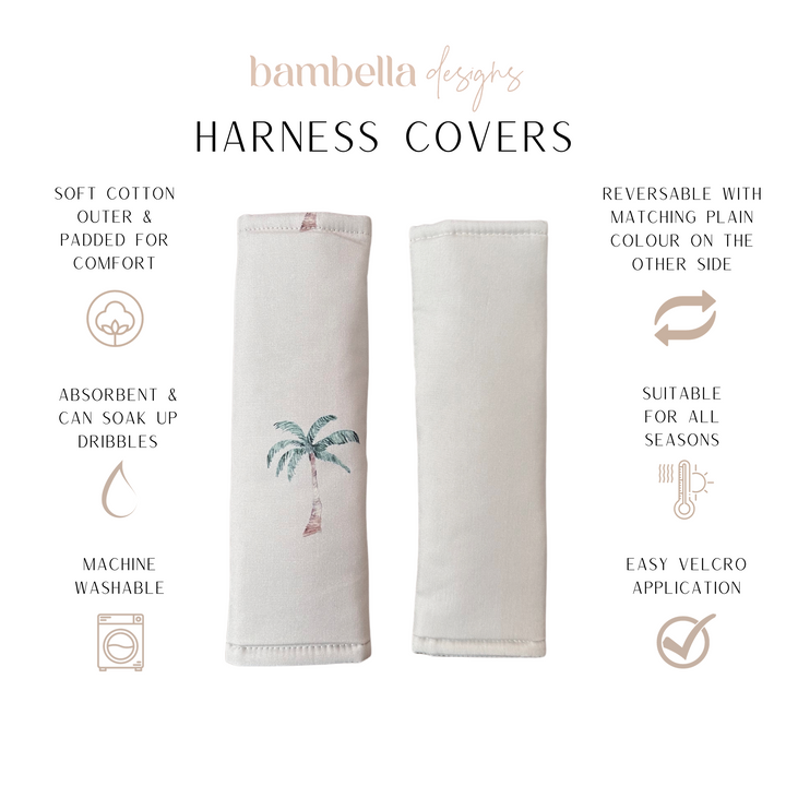Bambella Harness Covers | Malibu Sand