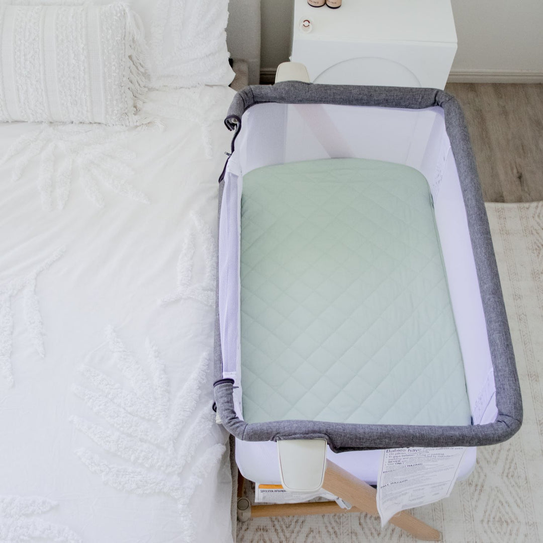 Bambella Co-Sleeper Fitted Waterproof Sheet | Fern