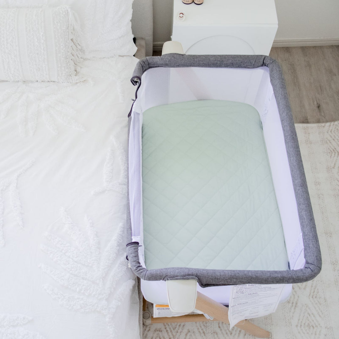 Bambella Co-Sleeper Fitted Waterproof Sheet | Fern