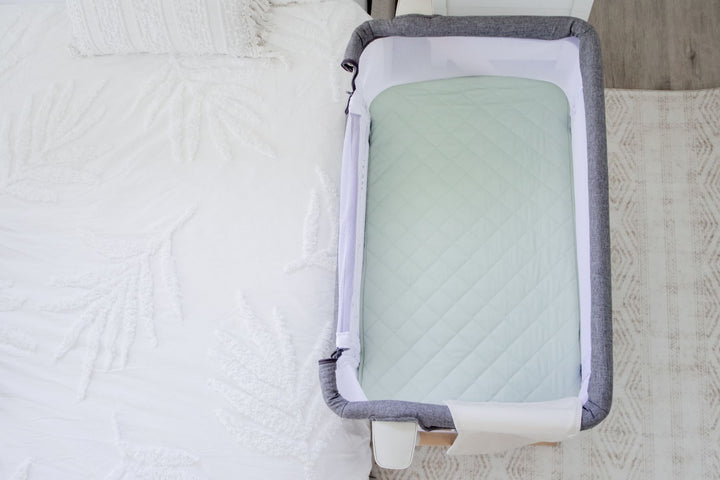 Bambella Co-Sleeper Fitted Waterproof Sheet | Fern