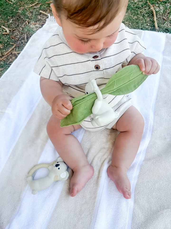 Banks the Koala Teether, Rattle & Scrunch Toy