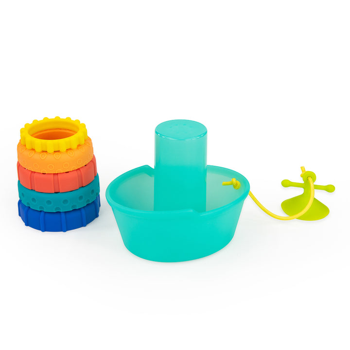 Stackin' Ship Tub Bath Play Set