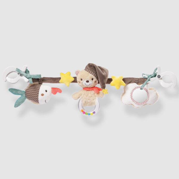 Bruno Bear Activity Play Stroller Chain