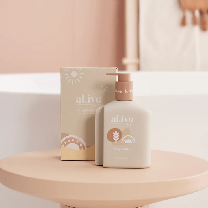 al.ive body Calming Oatmeal Baby Body Lotion