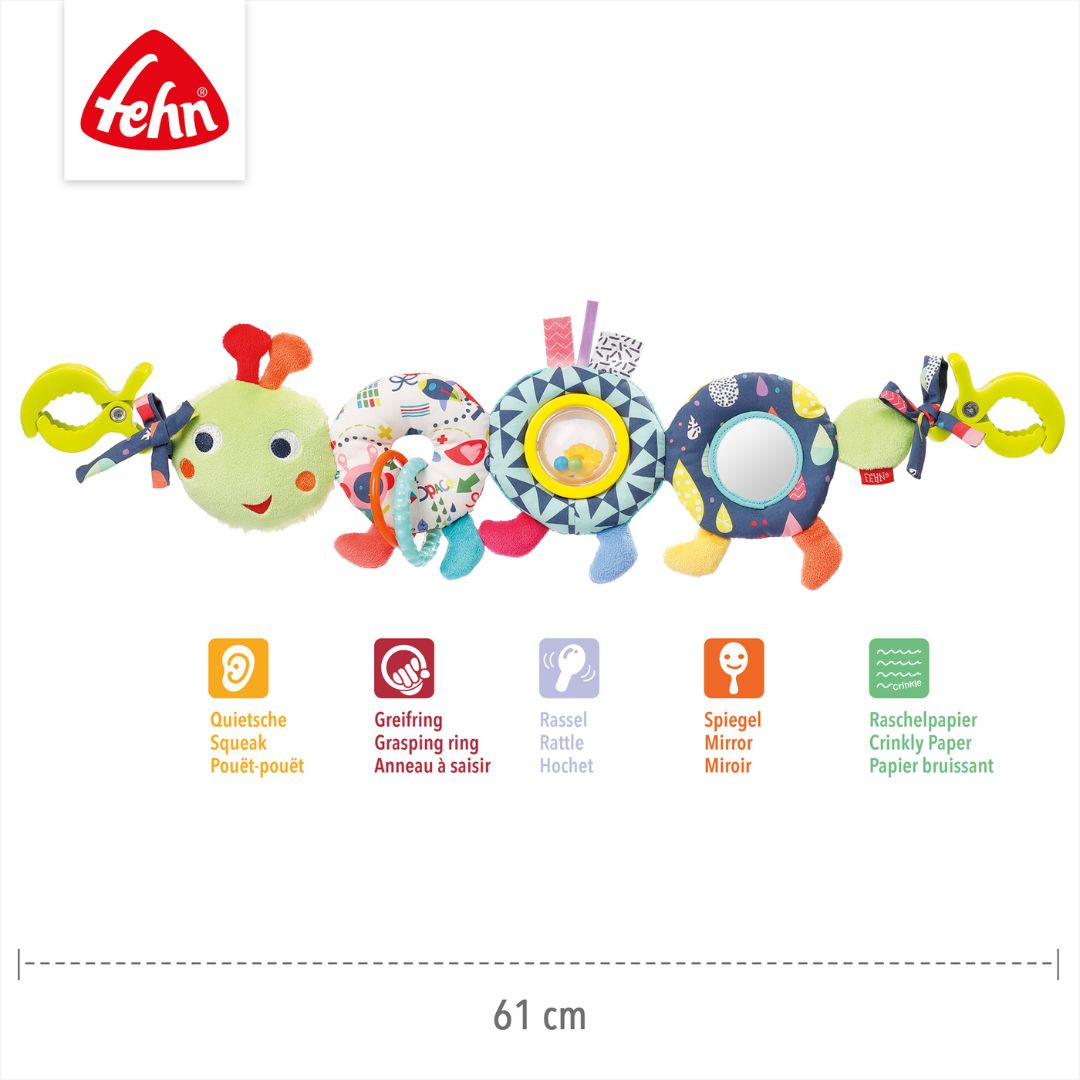 Caterpillar Activity Play Stroller Chain