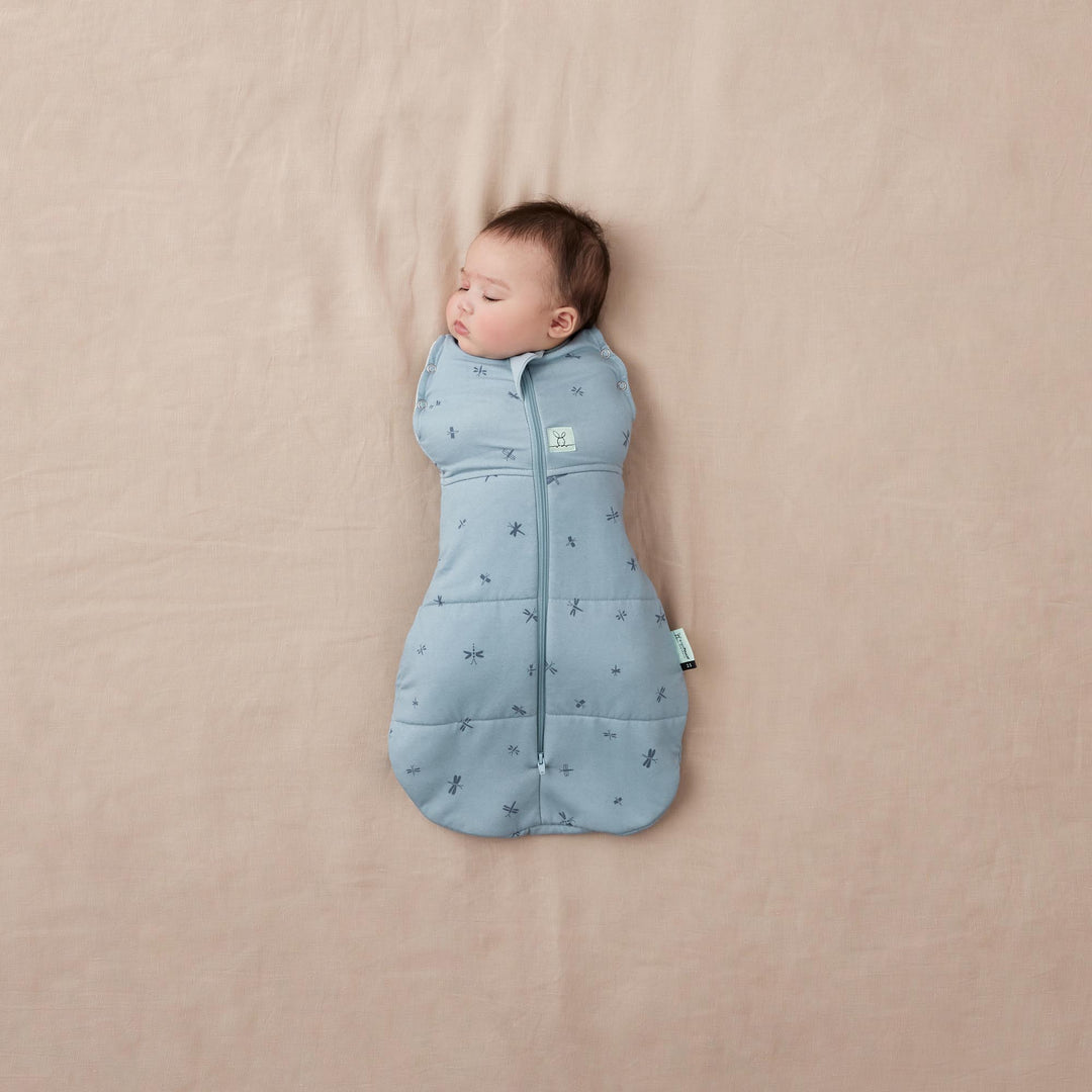 ergoPouch Cocoon Zip Swaddle Bag 3.5 TOG - Dragonflies