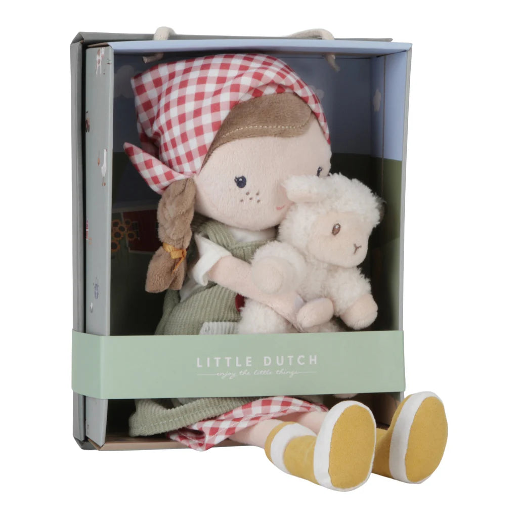 Little Dutch Plush Soft Toy Bundle - Farmer Jim & Farmer Rosa