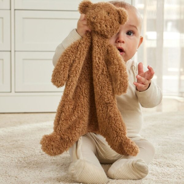 Cuddly Teddy Bear Plush Comforter - Assorted