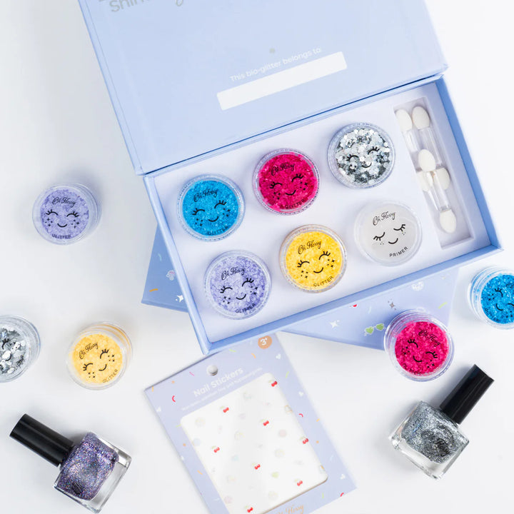 Oh Flossy Disco Fever Kids Glitter Set