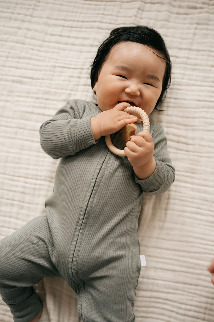 Jamie Kay Organic Cotton Modal Frankie Growsuit - Dill
