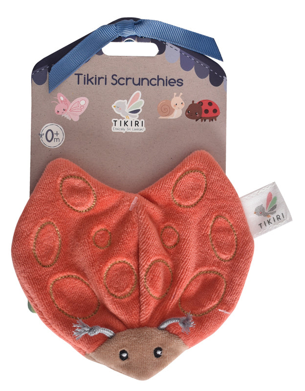 Tikiri Crinkle Scrunch Sensory Toy - Ladybug