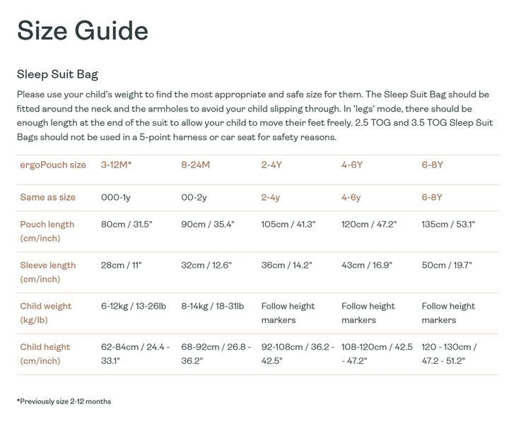 ergoPouch Sleep Suit Bag TOG 2.5 - Daisies