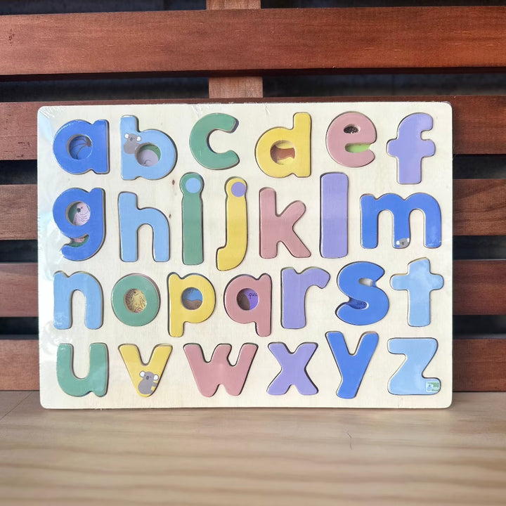 A-Z of Australian Animals Lowercase Wooden Puzzle