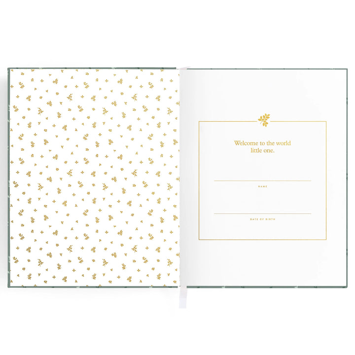 Fox & Fallow Baby Record Book - Pine