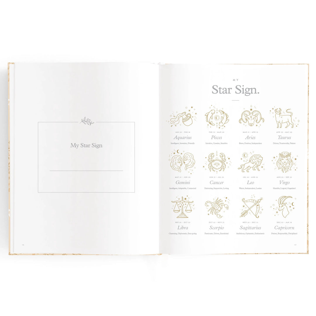 Fox & Fallow Baby Record Book - Cedarwood