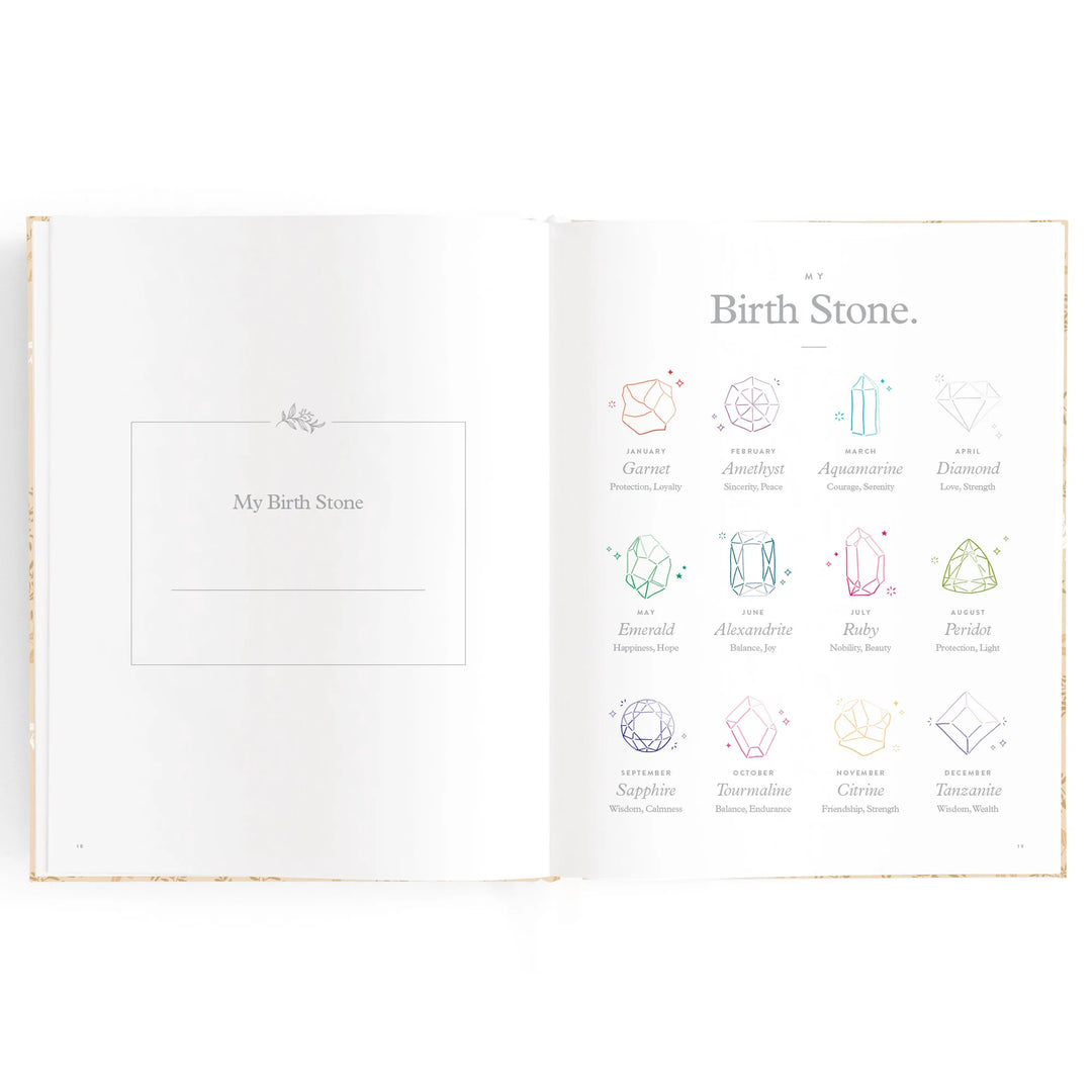 Fox & Fallow Baby Record Book - Cedarwood