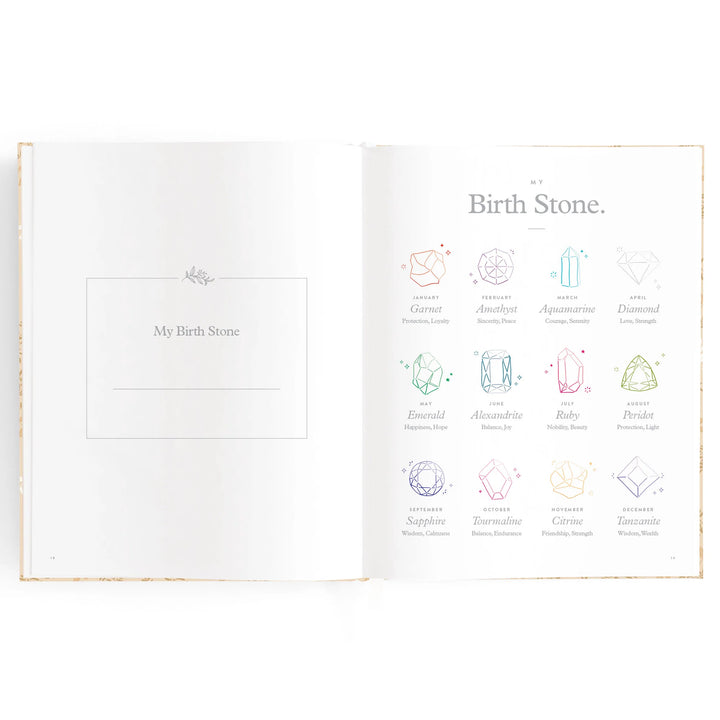Fox & Fallow Baby Record Book - Cedarwood
