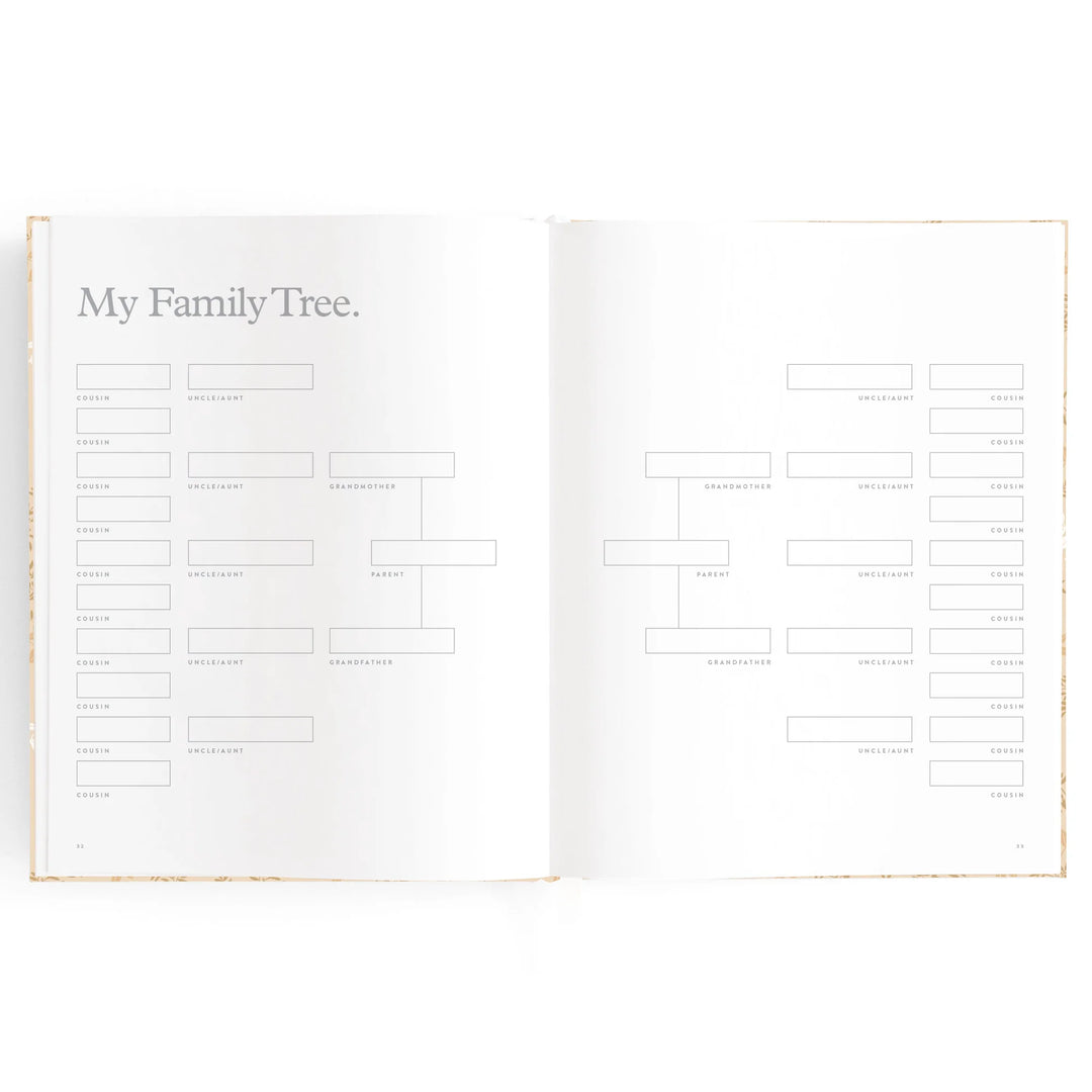 Fox & Fallow Baby Record Book - Cedarwood