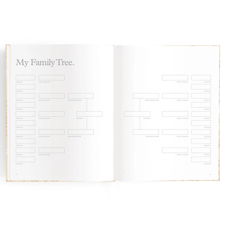 Fox & Fallow Baby Record Book - Cedarwood