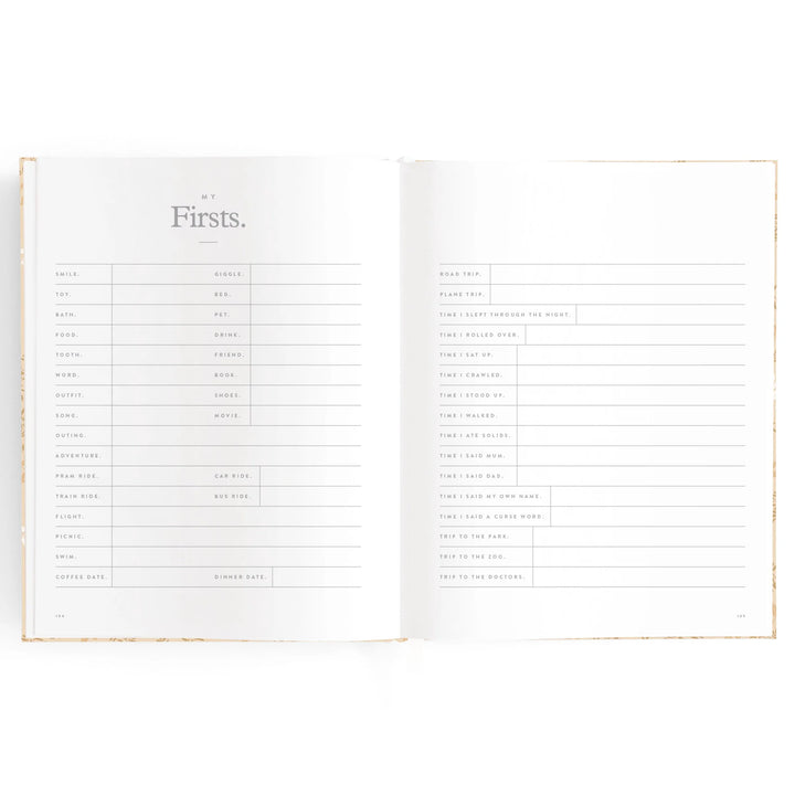 Fox & Fallow Baby Record Book - Cedarwood