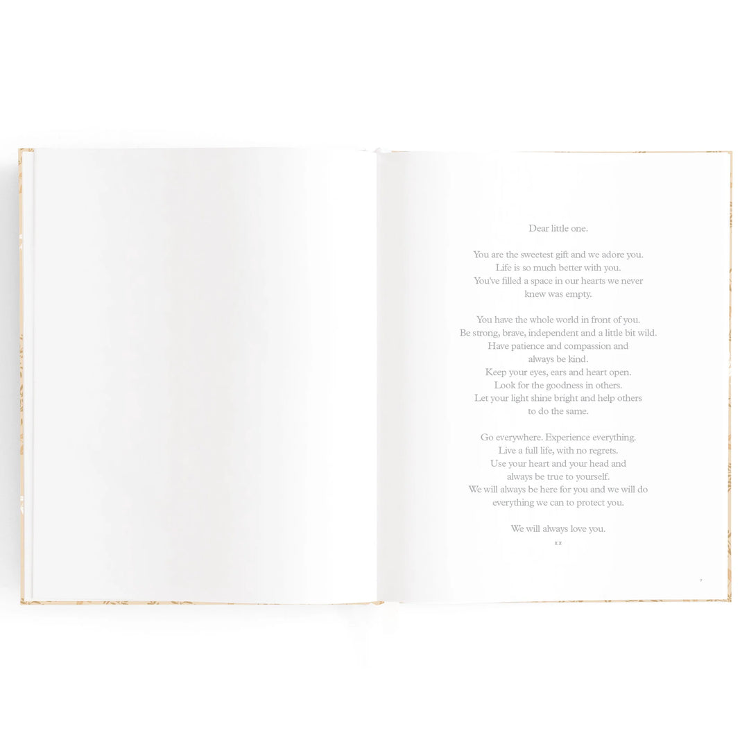 Fox & Fallow Baby Record Book - Cedarwood