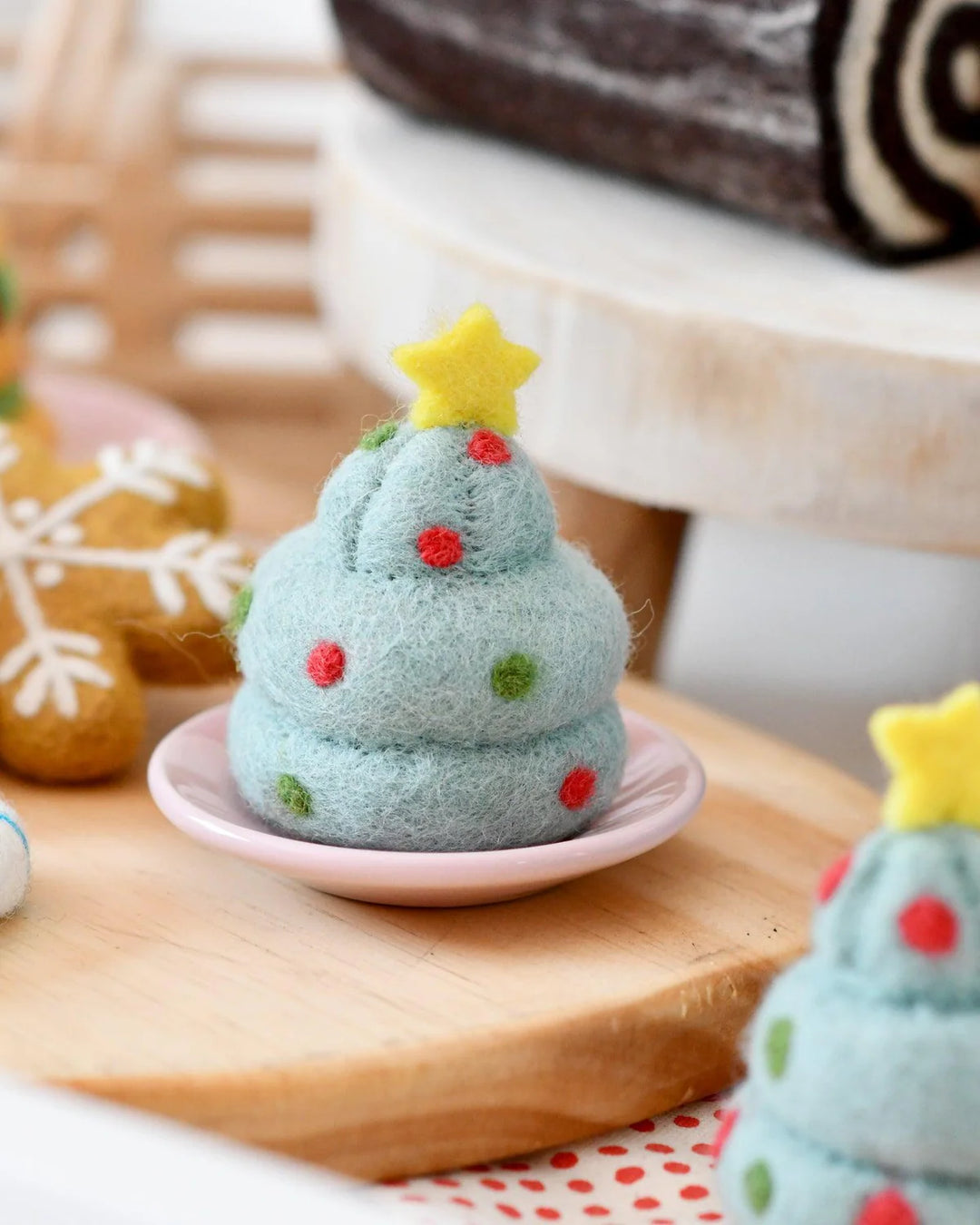 Christmas Meringue Tree Felt Play Food