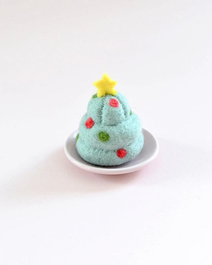 Christmas Meringue Tree Felt Play Food