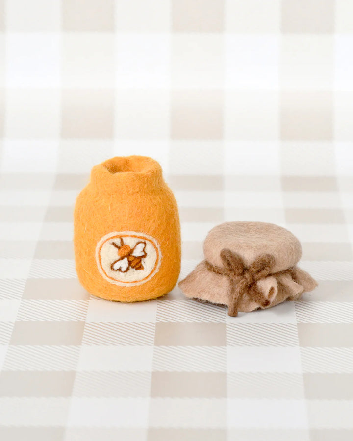 Honey Jar Felt Play Food
