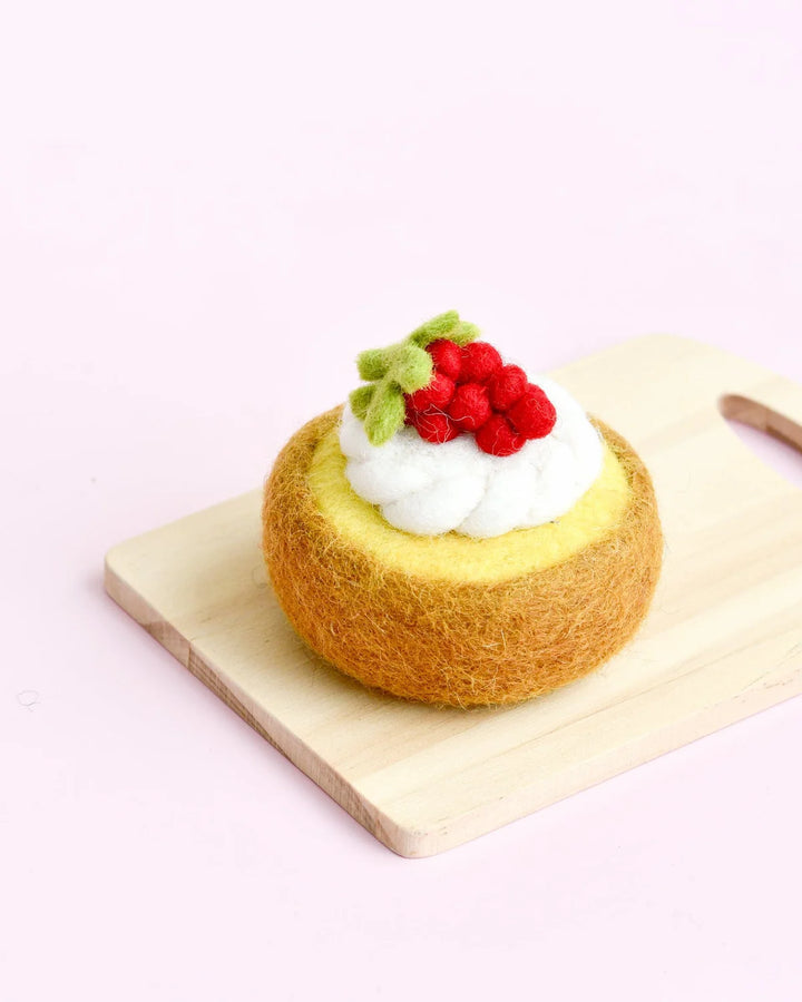 Felt Lemon Meringue Tart | Play Food