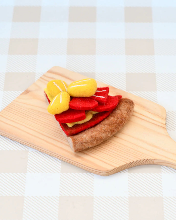Pizza Slice Felt Play Food - Assorted
