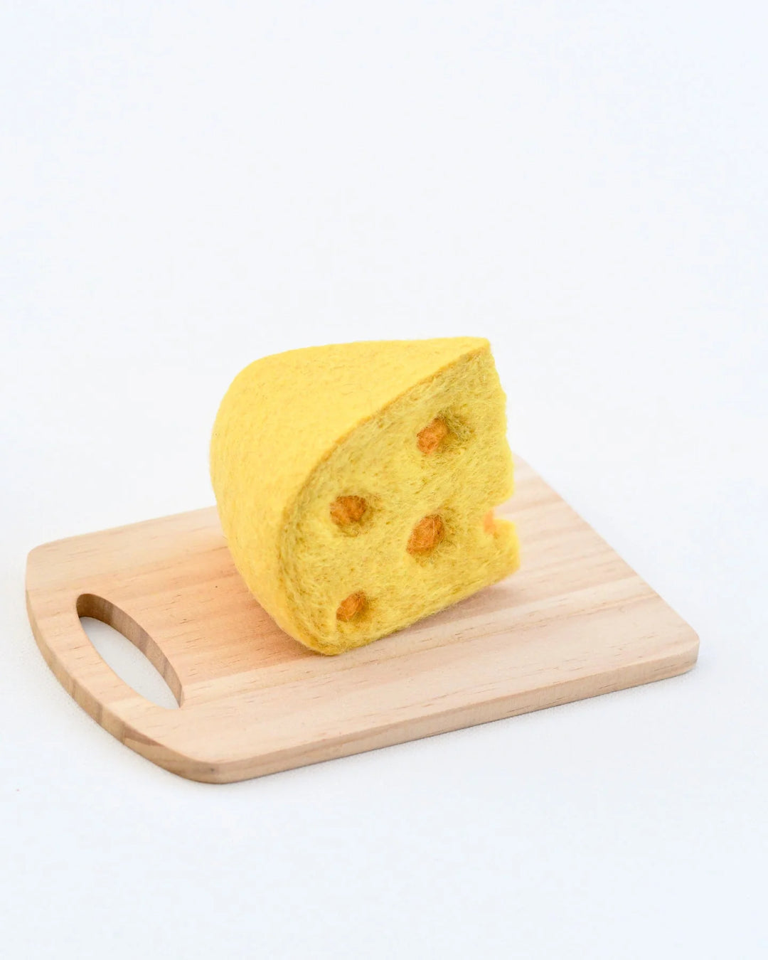 Swiss Cheese Felt Play Food