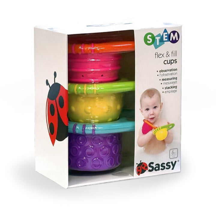 Flex and Fill Bath Play Cups