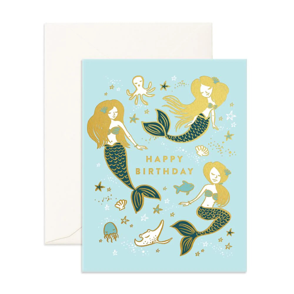 Magical Mermaid Greeting Card